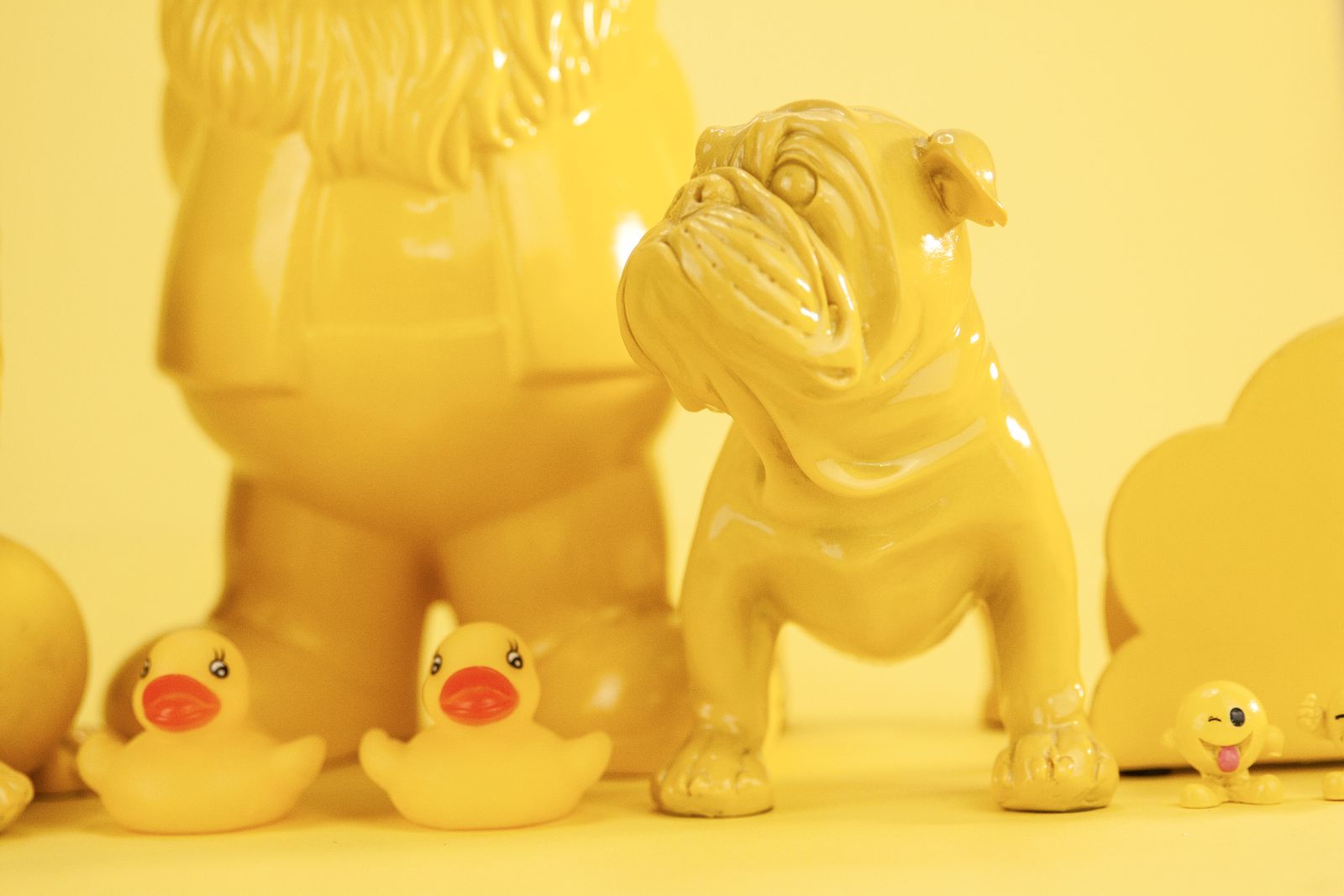 Peças decorativas impressas em 3D com acabamento colorido